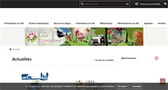 Desktop Screenshot of gis-elevages-demain.org